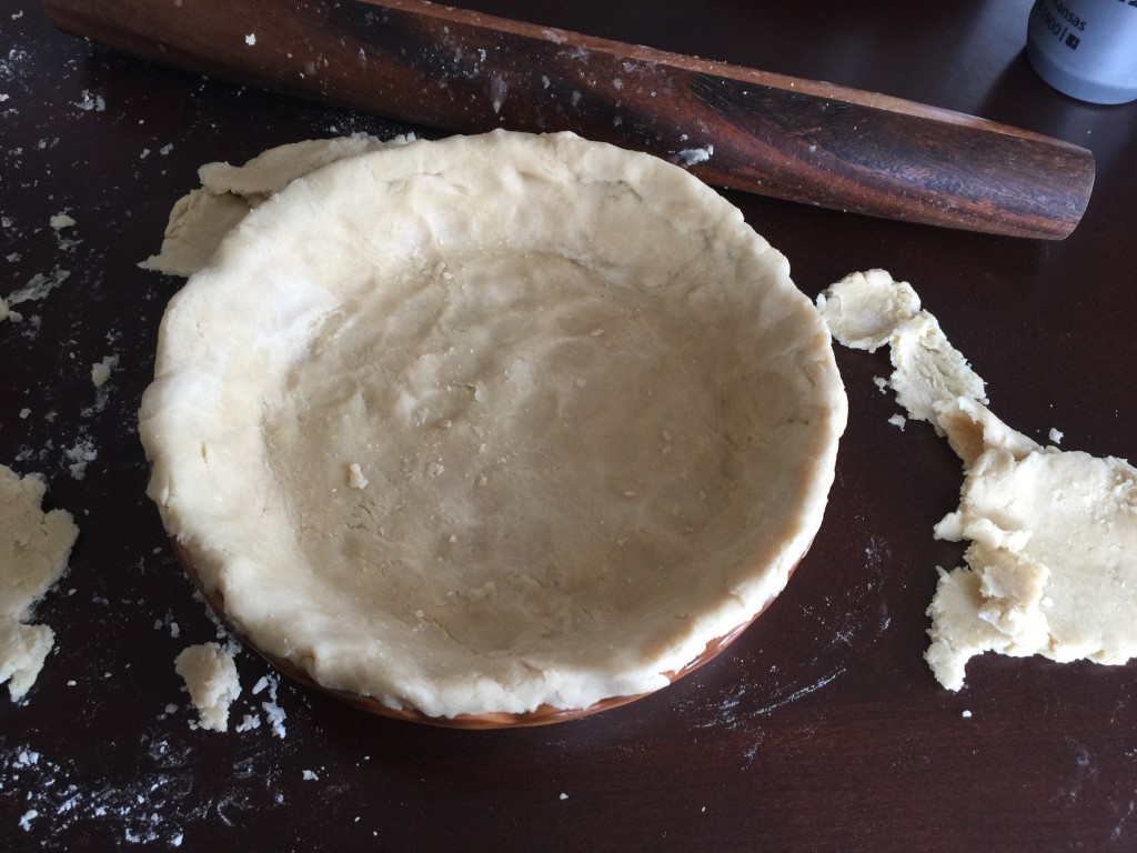 pie crust … complete